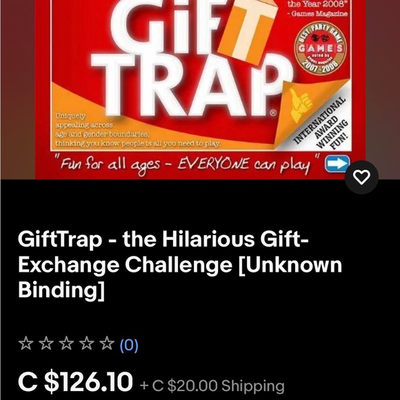 GIFT TRAP Board Game - Picture 11 of 12